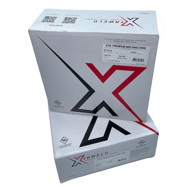 Xtrweld E71T-GS Filler Metal, 25 Lb. Spool priced per pound Carbon Steel, 0.045 Dia SP71TGS045-25 - main